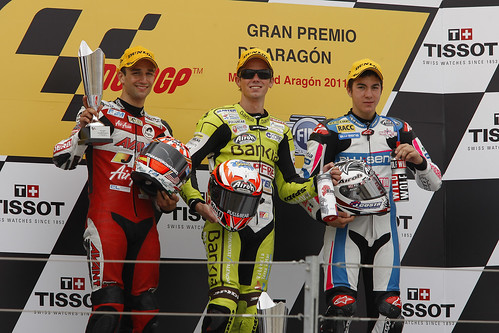 Podium 125cc GP Aragon