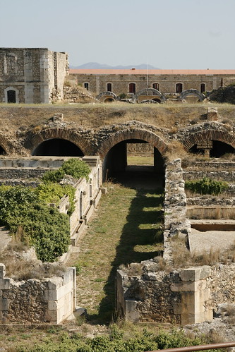 Interior de la fortificación