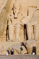 Statues of Rameses II, Abu Simbel, Egypt