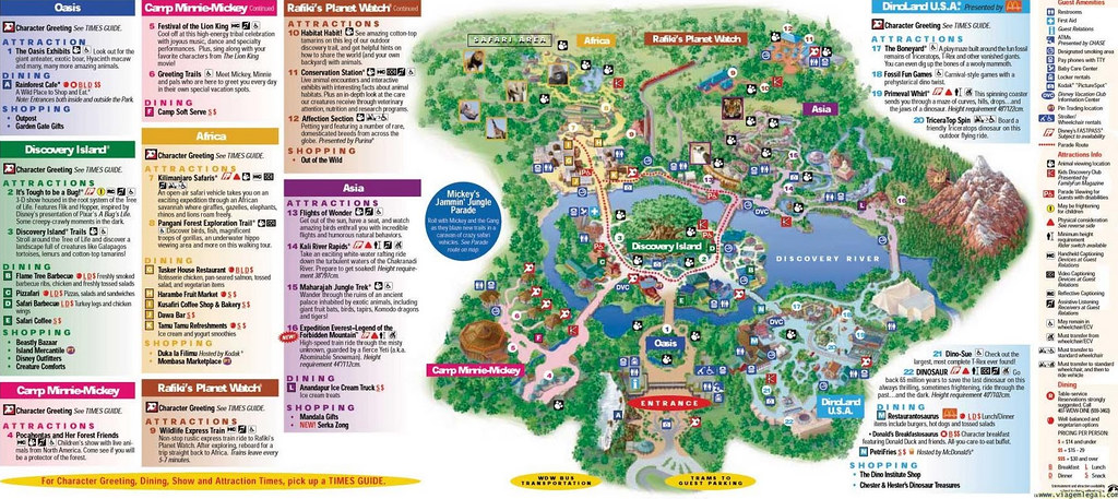 Mapa Animal Kingdom