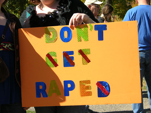 don't get raped - don't rape