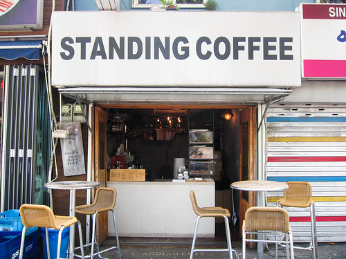 Standing Coffee