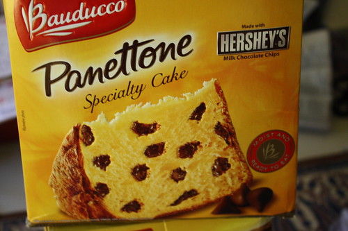 chocolate panettone 