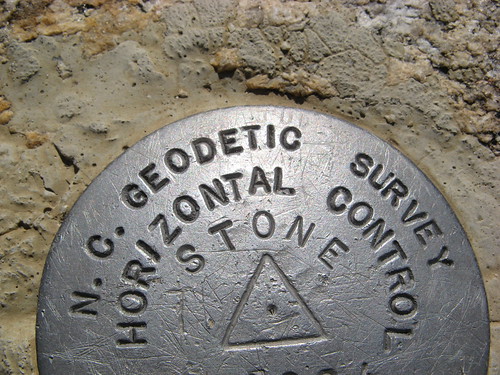 Stone Mountain summit marker