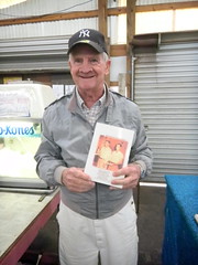 Lefty Wooten with His Book