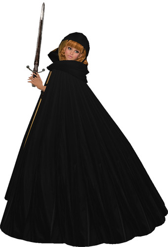 Shabby Chic Lady Syleena Medieval Gown with Cape by Shabby Chics