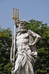 Schloss Nymphenburg - Neptune Statue
