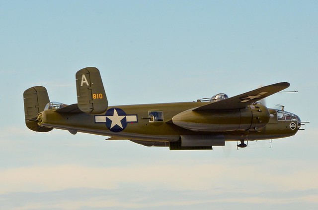 Heritage Flight Foundations B-25J is that of "number 810"