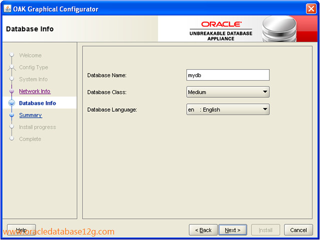 Oracle Appliance Manager Configurator5