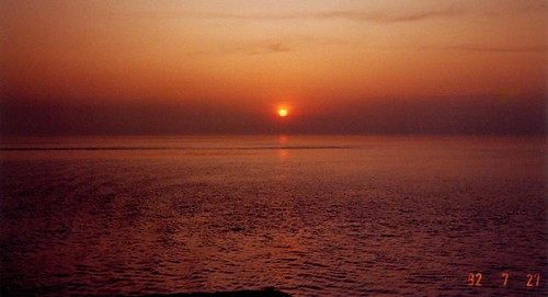 Sunrise Over Pacific Ocean
