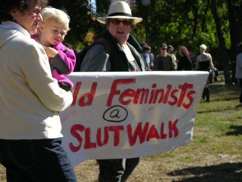 old feminists @ SlutWalk