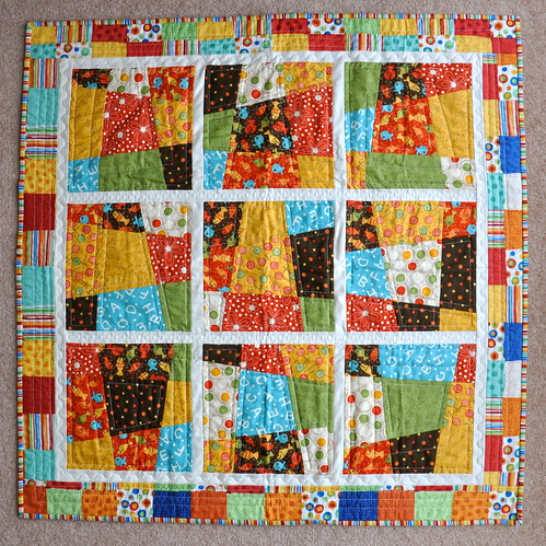 Fiona's quilt made for Theo