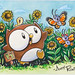 Owly in the Sunflowers!!! • <a style="font-size:0.8em;" href="//www.flickr.com/photos/25943734@N06/6267541993/" target="_blank">View on Flickr</a>