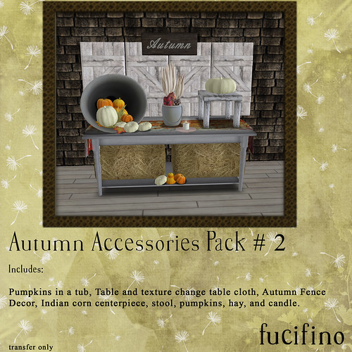 fucifino - autumn accessories pack # 2 for La Venta Eventa