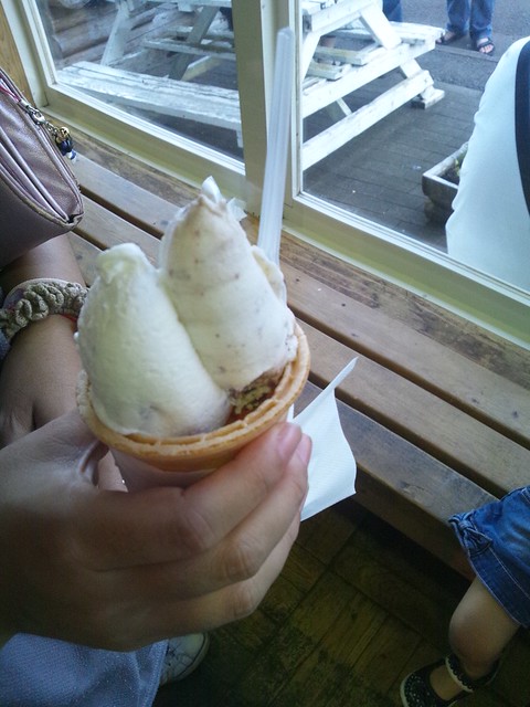 アイスクリーム工房カサリンガのジェラートをゲットの写真