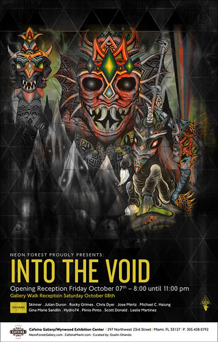 IntoTheVoid flyer by Michael C. Hsiung