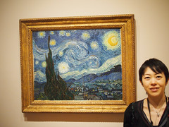 Lisa and Starry Night