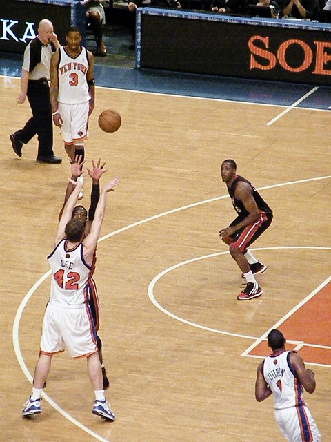 New York Knicks vs. Miami Heat 4.11.10