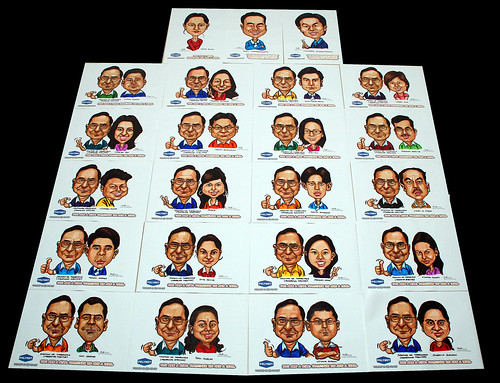 caricatures for Polymet