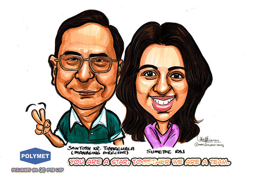 Caricatures for Polymet - 19