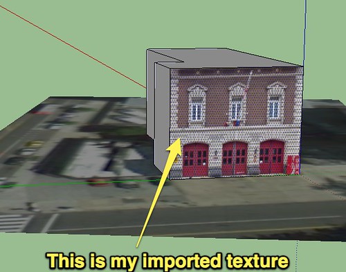 Imported Texture - SketchUp