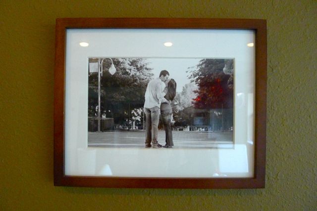 Framed Photo on Wall