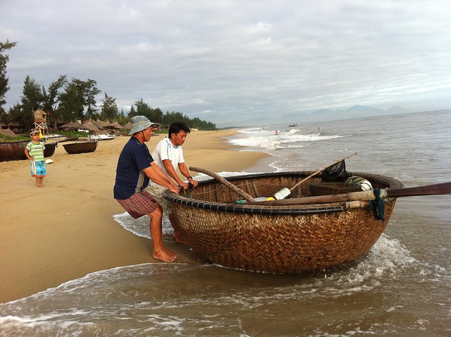 Fishing Baskets at China Beach