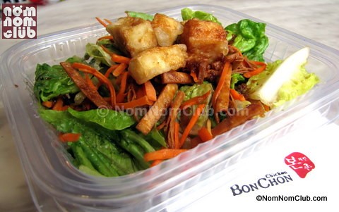 BonChon Ginger Tofu Salad