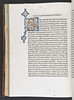Illuminated initial in Ambrosius: De officiis
