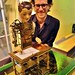 Hugo Cabret Author Selznick and Automaton at TFI   (55)