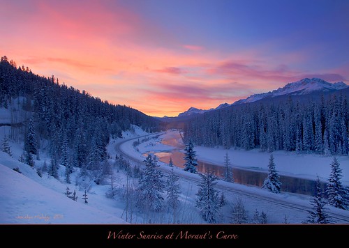Winter Sunrise at Morant's Curve - Happy Birthday Jerry! by Joalhi "Away in Colombia"