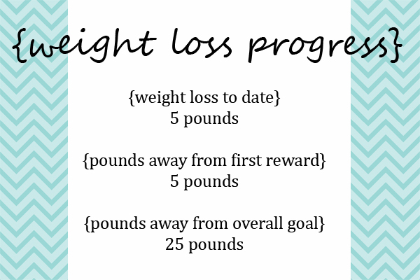 weight loss progress week 8