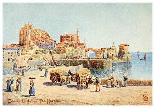 015-Puerto de Castro Urdiales-Northern Spain painted and described-1906- Edgar Thomas Ainger
