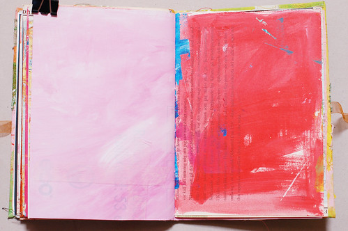 Journal of Scraps I: light & bright pink