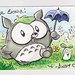 More Totoro Owly and Wormy • <a style="font-size:0.8em;" href="//www.flickr.com/photos/25943734@N06/6256116524/" target="_blank">View on Flickr</a>