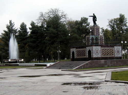 Ashgabat Lenin Statue