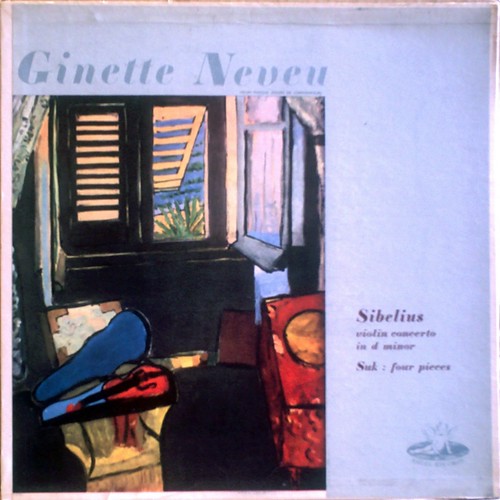 US ANGEL 35129 - Ginette Neveu SIBELIUS : Violin Concerto