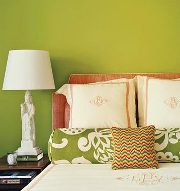 Bedroom Room - Lime Green