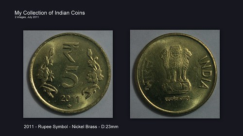 New 5 Rupees (INDIA)