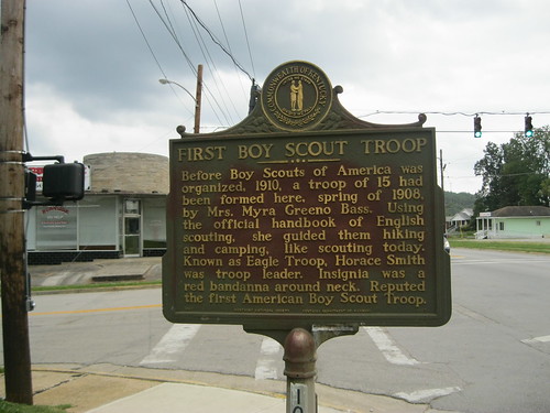 Boy Scouts Historic Marker - Burnside, Ky.