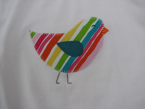Applique Pattern -Caught up in Stitches- The Pattern Hutch Pigeon
