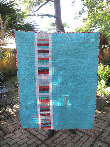 Back of fence rail quilt. by gaydenesse