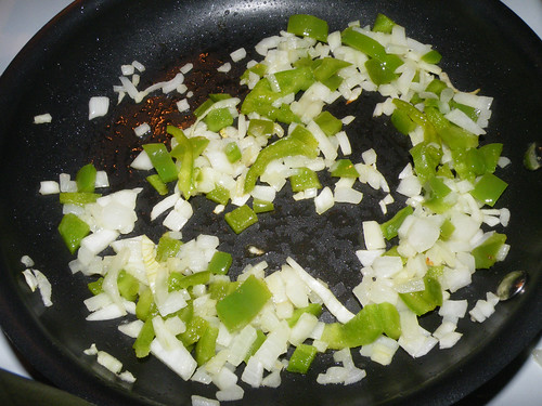 Chili with zucchini