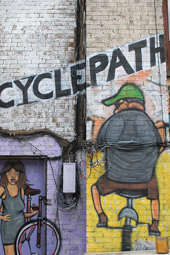 Cyclepath graffiti - #288/365 by PJMixer