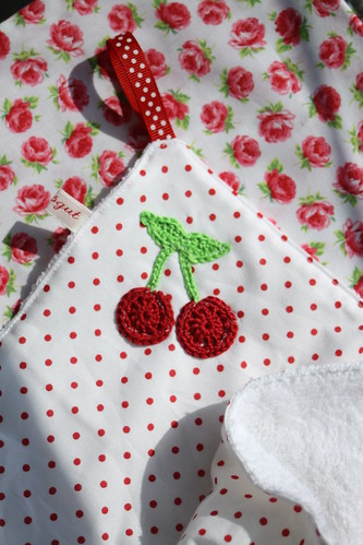Cherry towel by sewingamelie by liebesgut