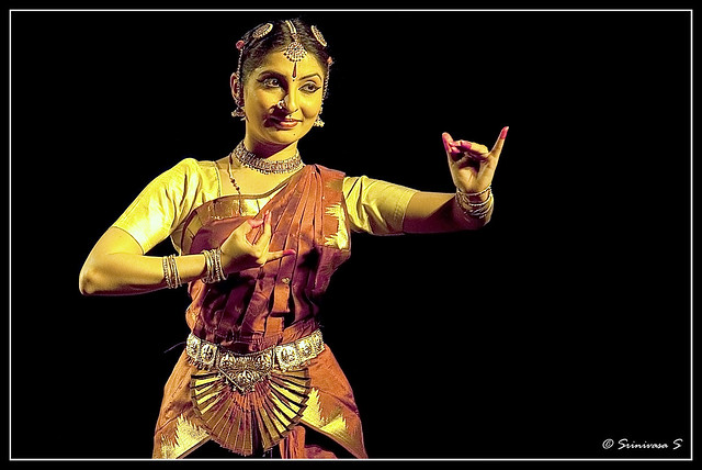 Bharatanatyam dancer 