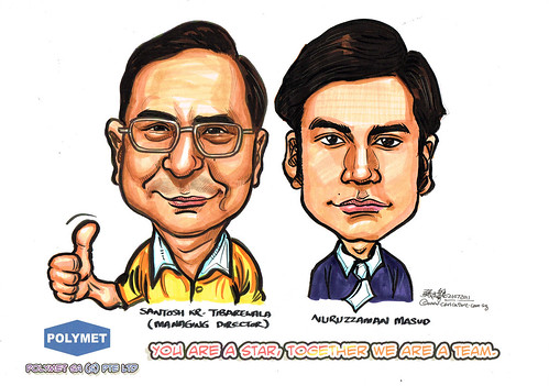 Caricatures for Polymet - 12