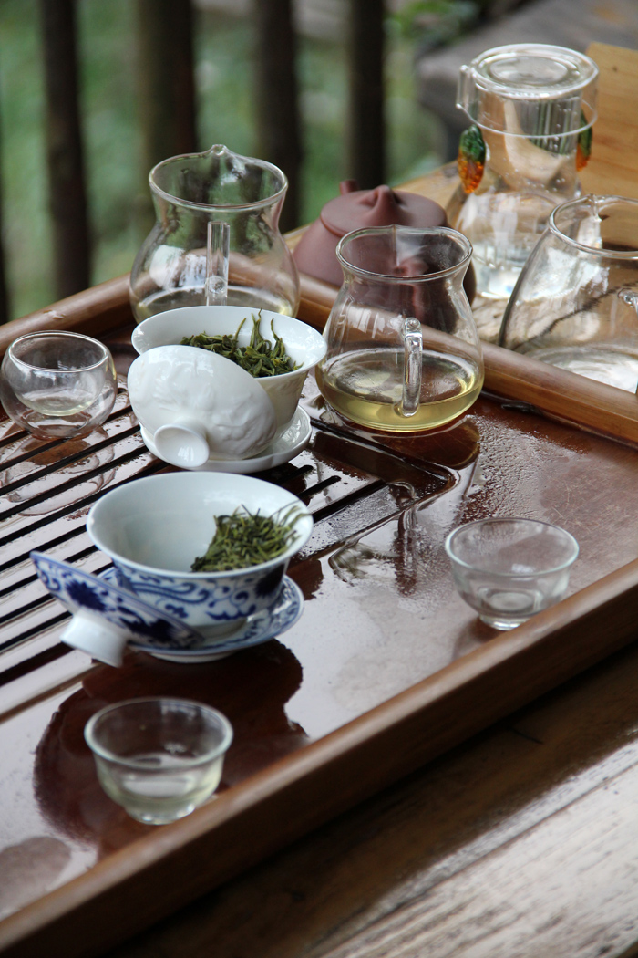 Drinking Tea in China