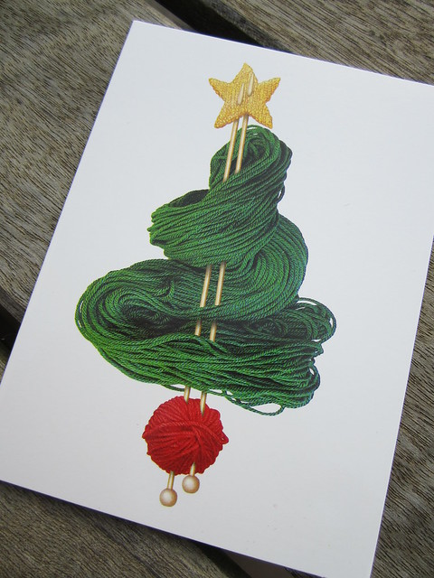Woolly Christmas card