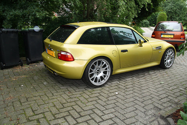 S54B32 S54 BMW Z3 M Coupe | Phoenix Yellow | Black | BBS CH Wheels